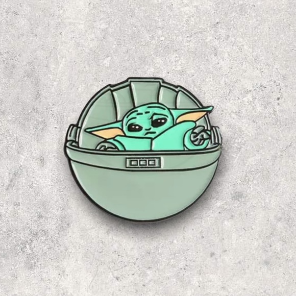 Jewelry - NEW Baby Yoda Grogu Enamel Pin Brooch